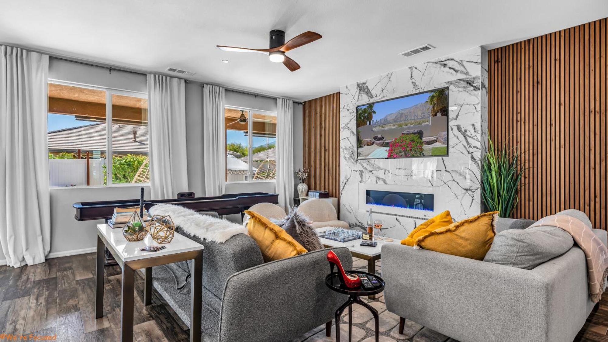 5Br3B Pool, 2Mi To Fstvals, Ev Chrgr, Gym, Games Villa Indio Dış mekan fotoğraf