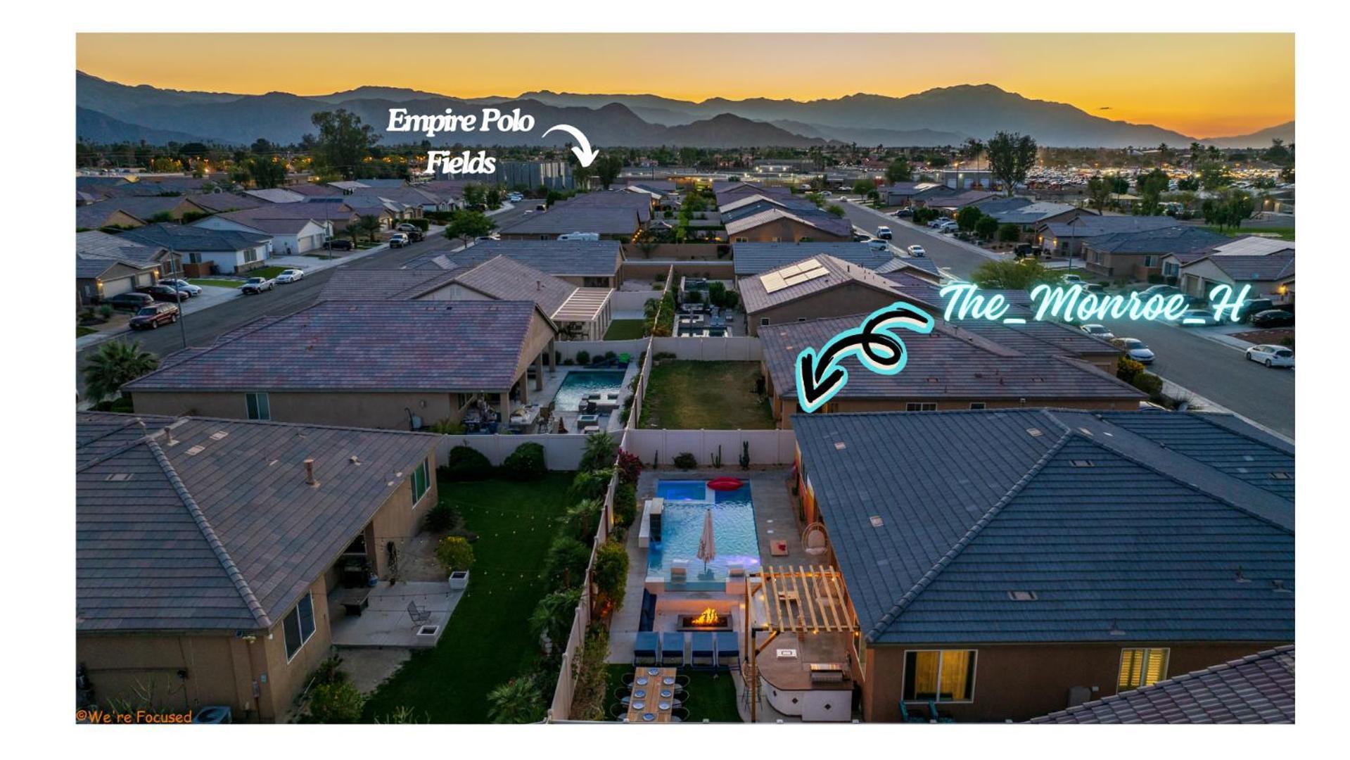 5Br3B Pool, 2Mi To Fstvals, Ev Chrgr, Gym, Games Villa Indio Dış mekan fotoğraf